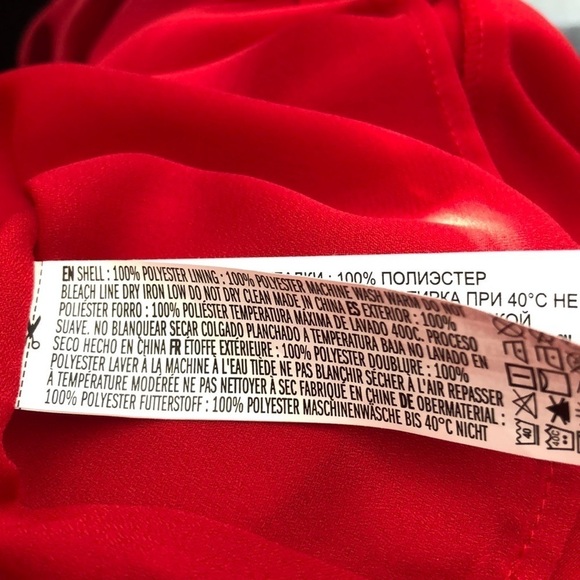 Forever 21 Classy Red Formal Dress, like new - Picture 5 of 5